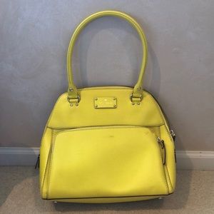 Yellow Kate Spade Bag
